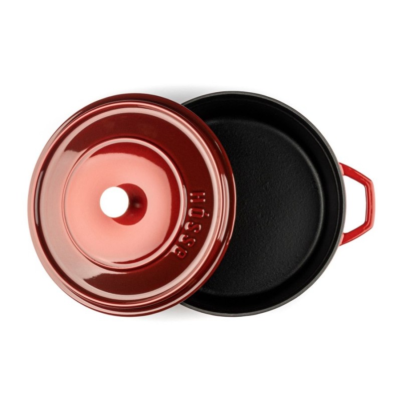 Plitki lonac od lijevanog željeza Hosse, Rubin, Ф26 | Lonci od lijevanog željeza |  |