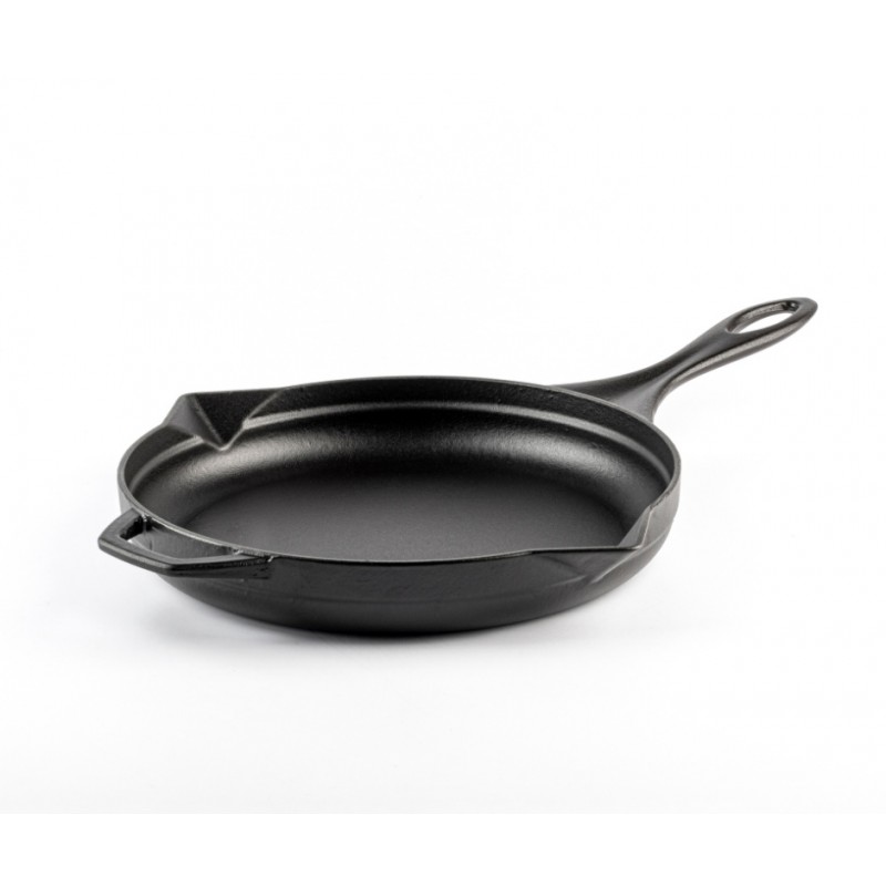 Emajlirana tava od lijevanog željeza Solagio, Black Onyx, Ф24cm - Crne posude od lijevanog željeza