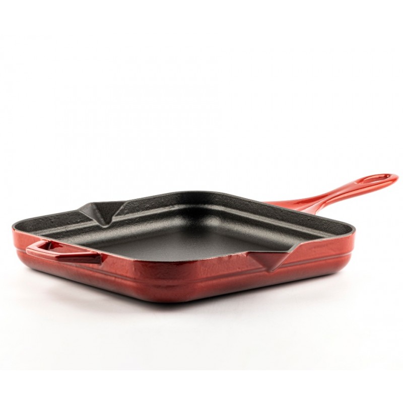 Emajlirana tava od lijevanog željeza Solagio, Rubin, 28x28cm - 